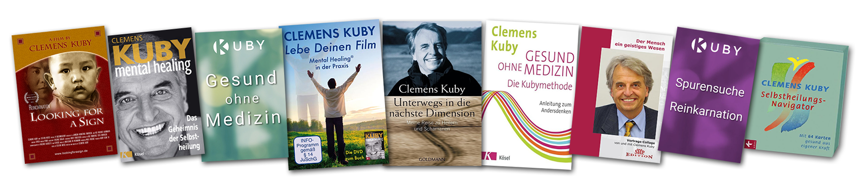 Seminare, Filme und Bücher von Clemens Kuby